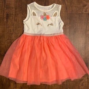 Cat & Jack Girls Unicorn Dress